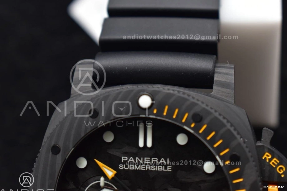 VSF Dial Carbotech Rubber Strap Edition Best 1:1 On 985 PAM1324 P Black Black WellDesigned 0308